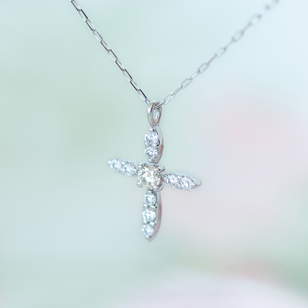 美品❗️上質❗️D0.160CT✨4℃❗️プラチナ1粒ダイヤモンドネックレス プラチナ ダイヤモンドネックレス 0.3ct | 111823125008