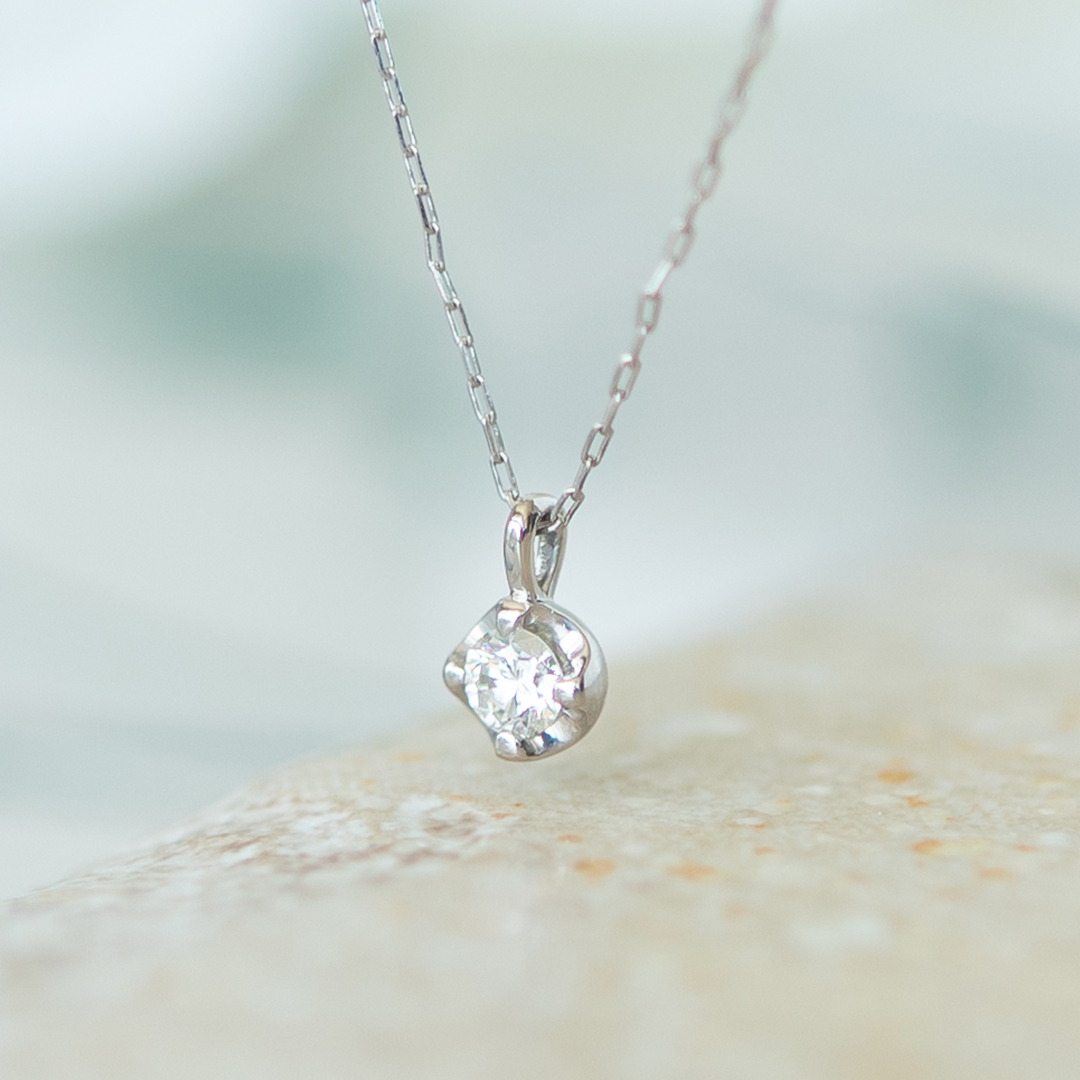 プラチナダイヤモンドネックレス ダイヤモンド ネックレス レディース PLUSTER プラチナ PT900