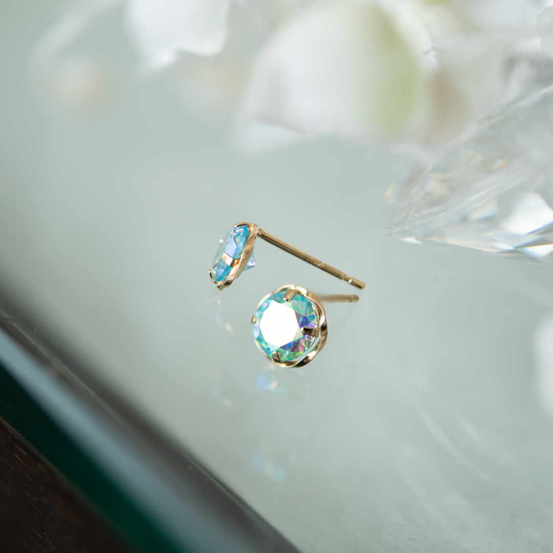 ルビー＆ダイヤのピアス♪ 値下げ！ルビー＆ダイヤモンドピアス