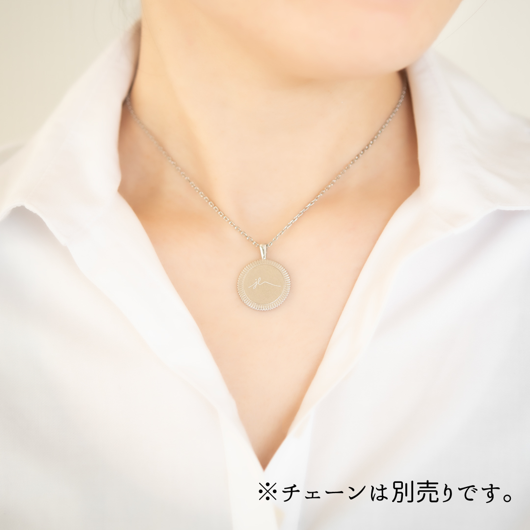 ネックレストップ シルバー925 ロジウムコーティング(JLージュエルー