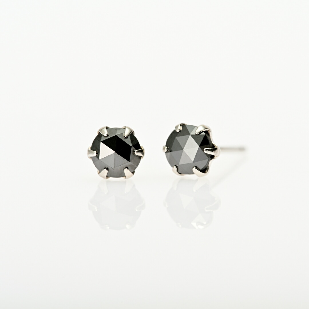 ピアス プラチナ900 ブラックダイヤモンド合計0.4ct[4851145402] アクセサリーPePe オンラインストア